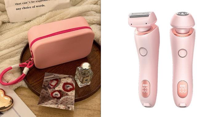 2 In 1 Hair Removal Epilator USB Rechargeable Trimmer - Mamofa Global Store