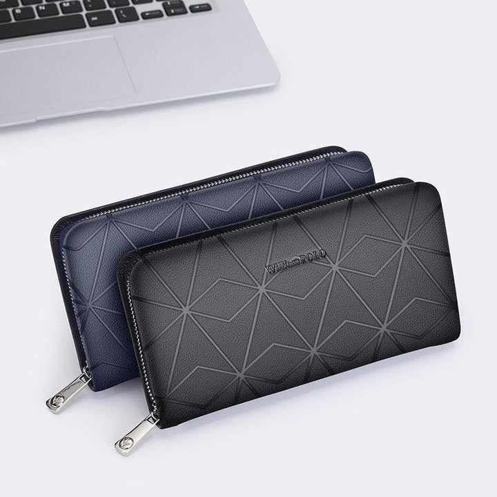 Men's Long Clutch Polyester Wallet - Mamofa Global Store