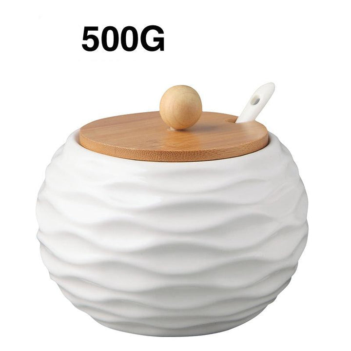 Kitchen ceramic seasoning jar - Mamofa Global Store