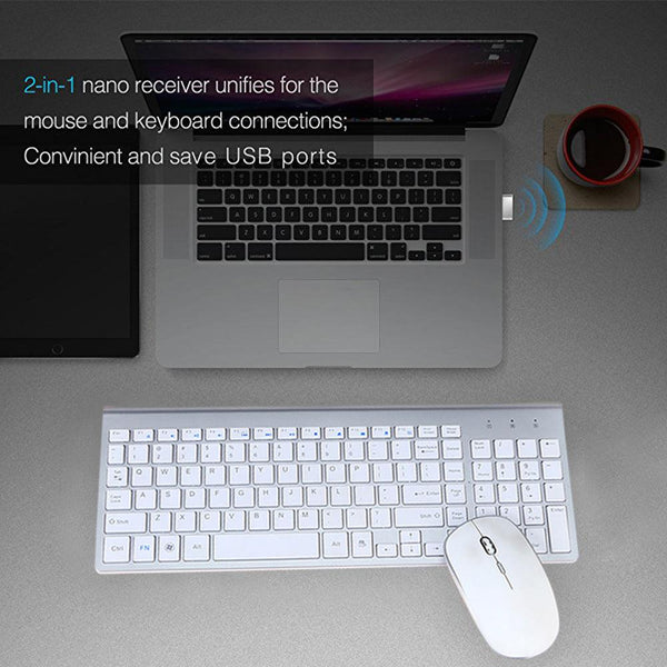 Wireless Keyboard And Mouse For Business Office - Mamofa Global Store