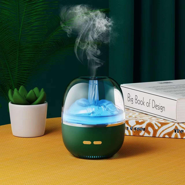 Air Humidifier Essential Oil Ultrasonic Aromatherapy Atomizer Colorful Light Heavy Fog Volume Office Home Accessories - Mamofa Global Store