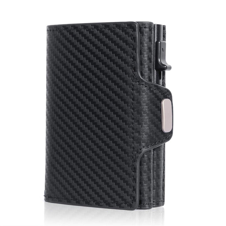Men's Aluminum Alloy Three Fold Money Clip Real Pickup Bag - Mamofa Global Store