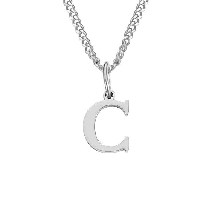 26 Letters All-Match 14K Stainless Steel Necklace - Mamofa Global Store