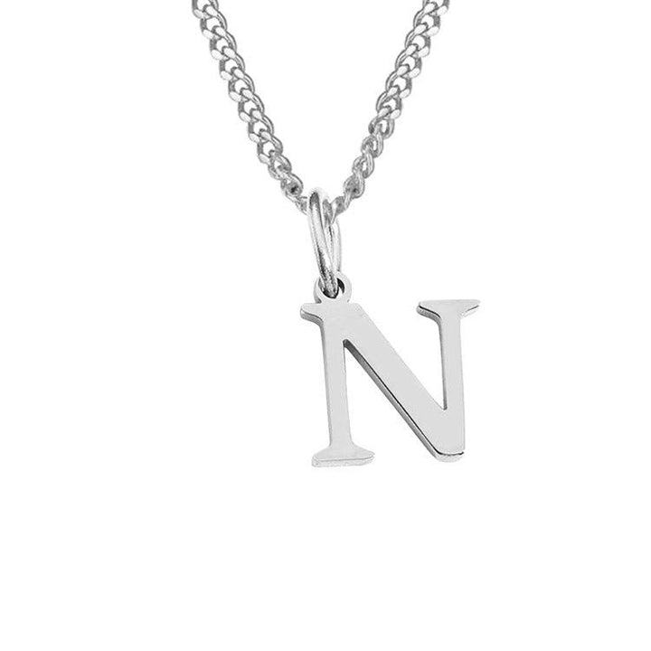 26 Letters All-Match 14K Stainless Steel Necklace - Mamofa Global Store