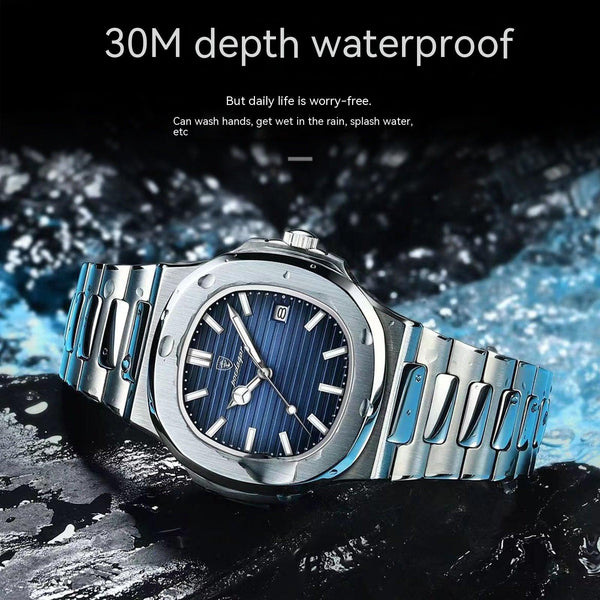 New Waterproof Men's Quartz Watch - Mamofa Global Store