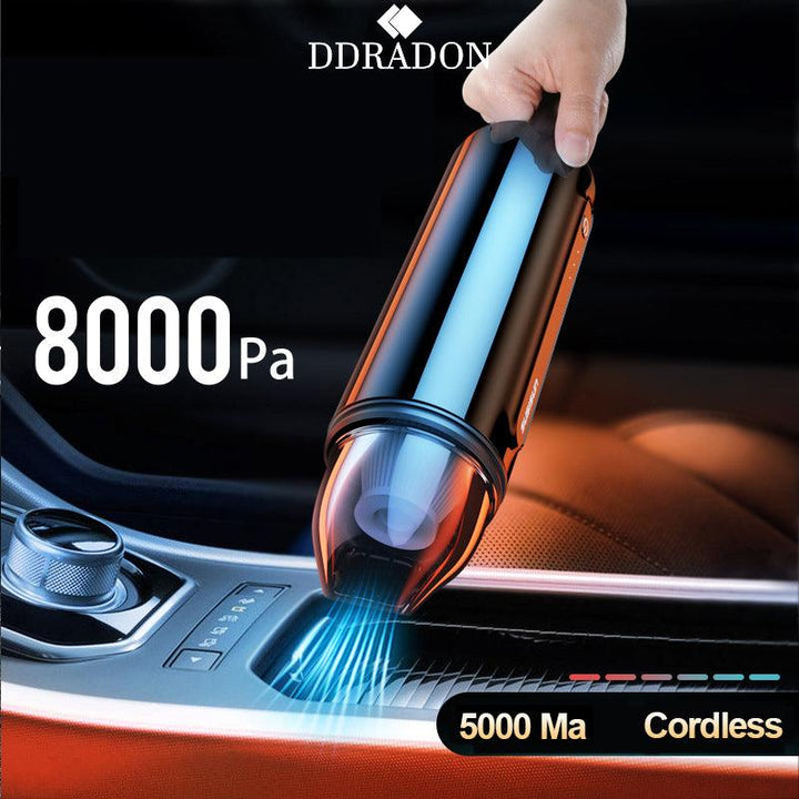 Car Vacuum Cleaner Wireless Rechargeable High-power Powerful Small Mini Portable - Mamofa Global Store