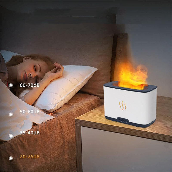 New Flame Aromatherapy Humidifier Household Desktop Large Capacity Home Decor - Mamofa Global Store