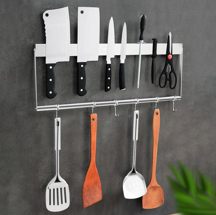 Kitchen Wallmounted Kitchen Knife Storage Rack - Mamofa Global Store