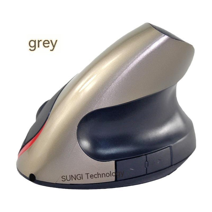 Wireless Vertical Vertical Rechargeable Battery Mouse Ergonomic Grip Mouse - Mamofa Global Store