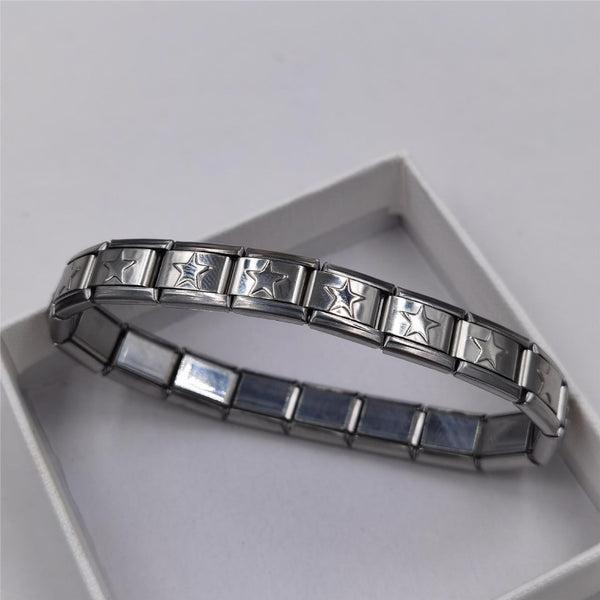 Stainless Steel Five-pointed Star Steel Bracelet - Mamofa Global Store