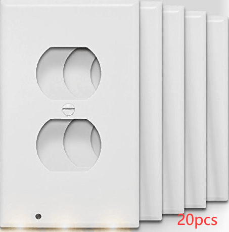 Durable Convenient Outlet Cover Duplex Wall Plate Led - Mamofa Global Store