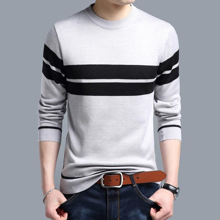 Men's Plush warm knit sweater - Mamofa Global Store