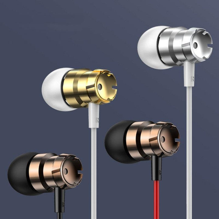 Metal turbo in-ear headphones - Mamofa Global Store