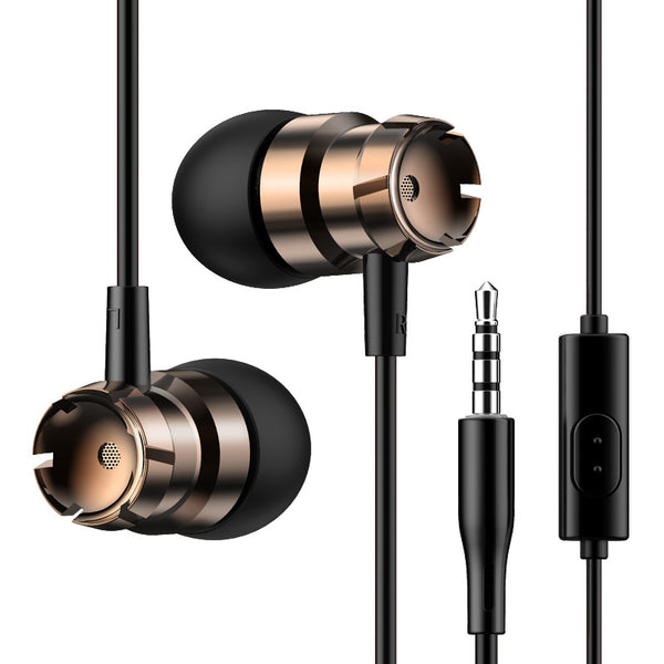 Metal turbo in-ear headphones - Mamofa Global Store