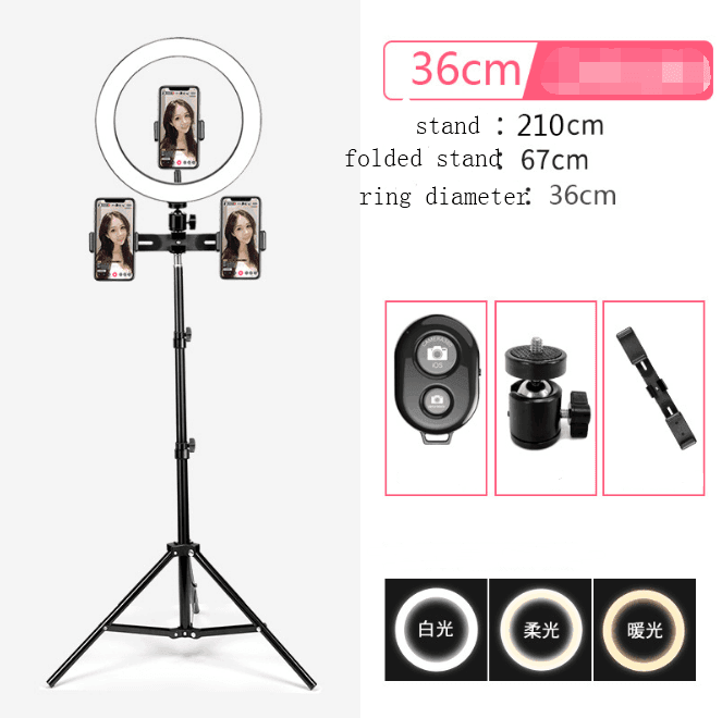 Mobile Phone Live Selfie Anchor Round LED Fill Light - Mamofa Global Store