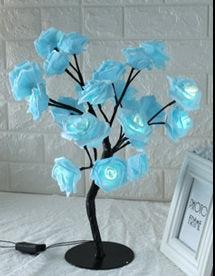 LED Tree Lamp Rose Small Tree Lamp Modeling Lamp Table Lamp - Mamofa Global Store