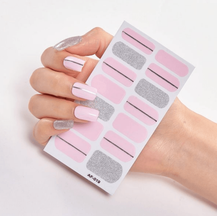 Nail Stickers, Nail Polish Glue, Full Nail Stickers - Mamofa Global Store