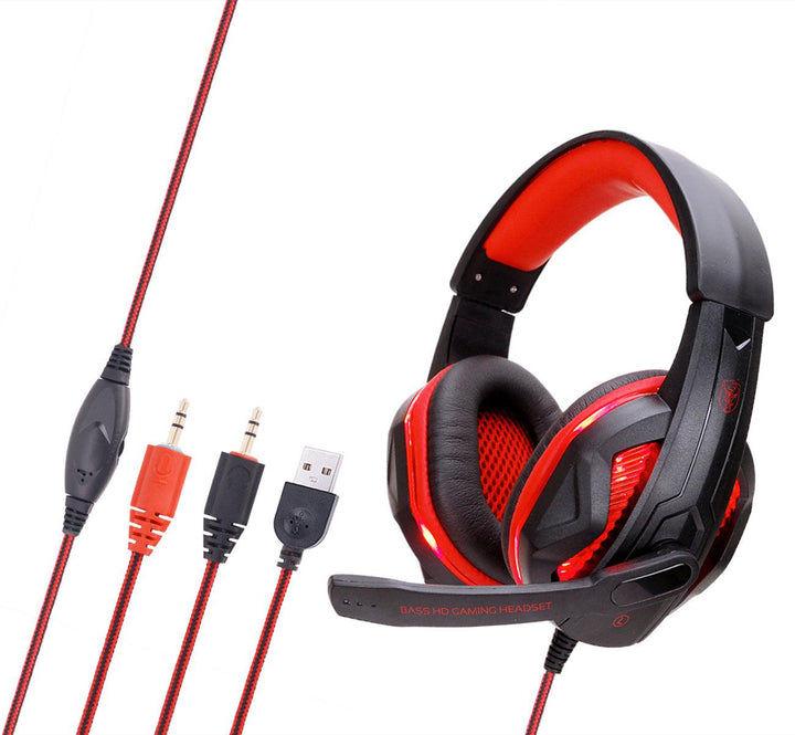 Glowing gaming headset gaming headset - Mamofa Global Store