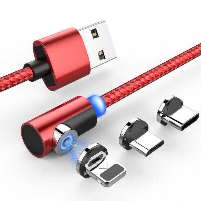 Nylon Braided Magnetic Mobile Phone Charging Cable - Mamofa Global Store