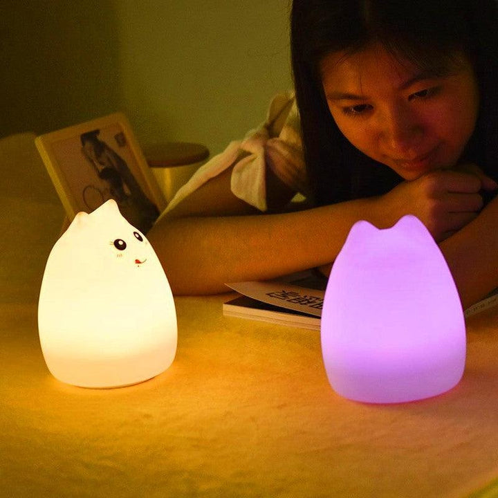 Silicone Touch Sensor LED Night Light For Children Baby Kids - Mamofa Global Store