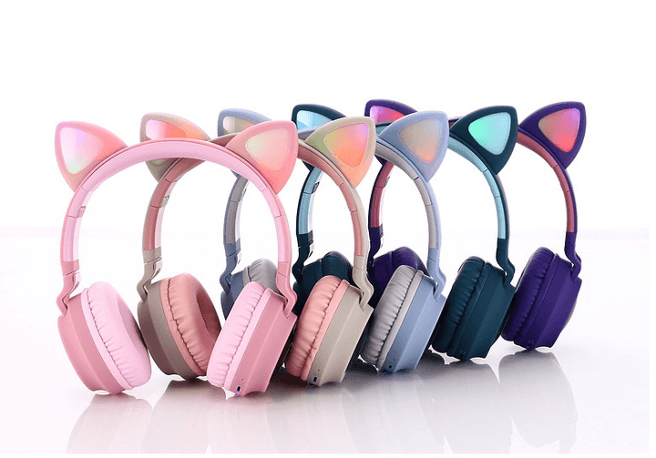 Cute Bluetooth 5.0 Headphone Stereo Wireless Headset - Mamofa Global Store