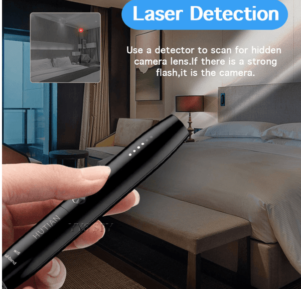 Bugs Finder Spy Gadgets Detector GPS Tracking GSM Card Locator Mini Cam Hidden Camera Pen Spy Wiretap Sound Signal Hunter Finder - Mamofa Global Store