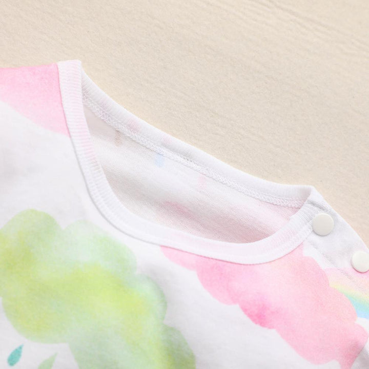 Colorful cloud baby one-piece clothes - Mamofa Global Store