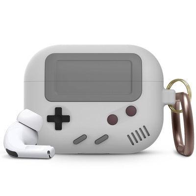 Compatible with Apple, Silicone Cover Case For Airpods Case Cover Compatible With For Airpods Pro Case Classic Game Player Design Case With Keychain - Mamofa Global Store