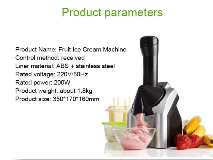 Home Ice Cream Machine - Mamofa Global Store