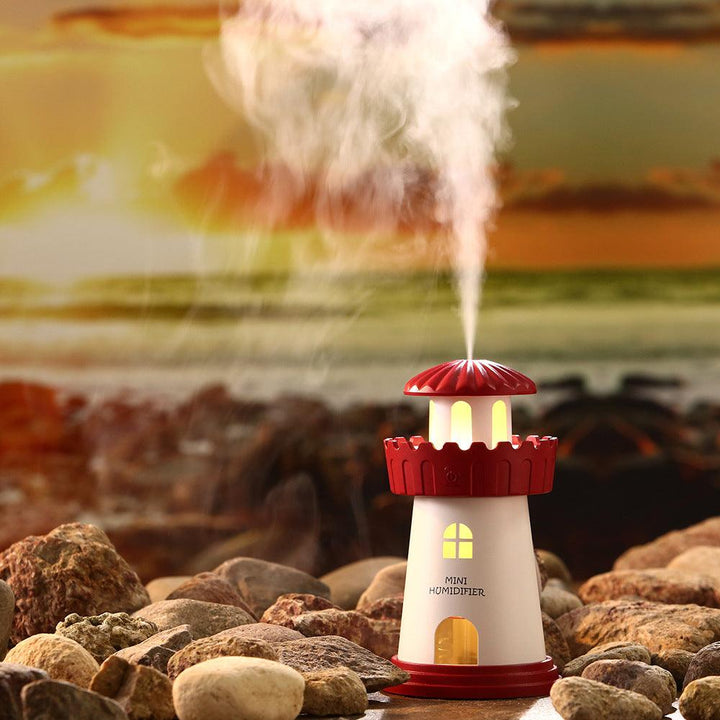 Home lighthouse humidifier - Mamofa Global Store