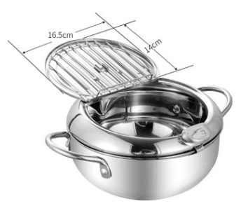 Stainless Steel Telescopic Folding Basket Frying Basket French Fries Degreasing Kitchen Tool - Mamofa Global Store