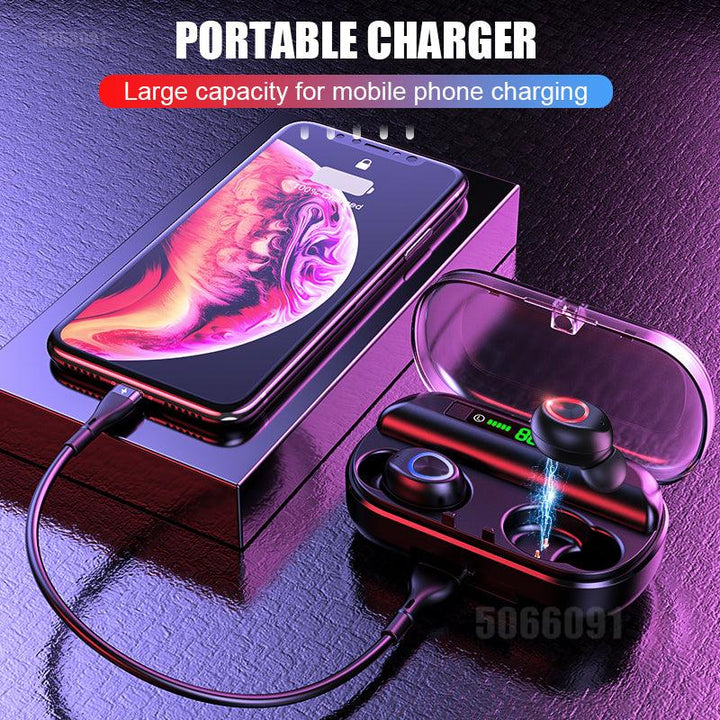 Wireless Bluetooth Earphones Waterproof - Mamofa Global Store