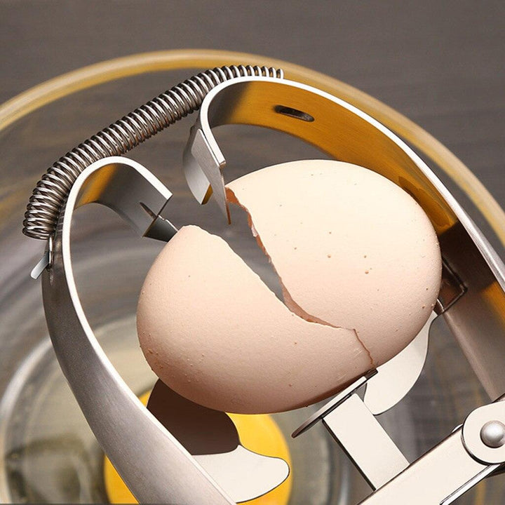 Stainless Steel Egg Scissors Eggshell Cutter Quail Egg Opener Egg Cutter Egg Topper Cracker Separator Cooker Cracker - Mamofa Global Store