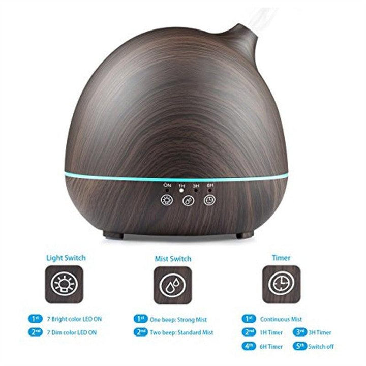 Spa Ultrasonic Diffuser 400ml - Mamofa Global Store