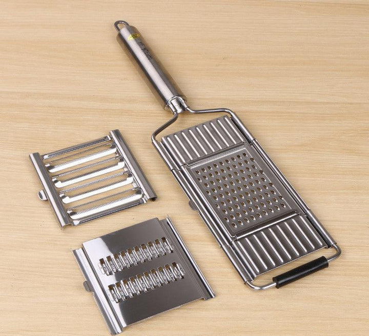 Stainless Steel Grater, Vegetable And Fruit Slicer, Peeler - Mamofa Global Store