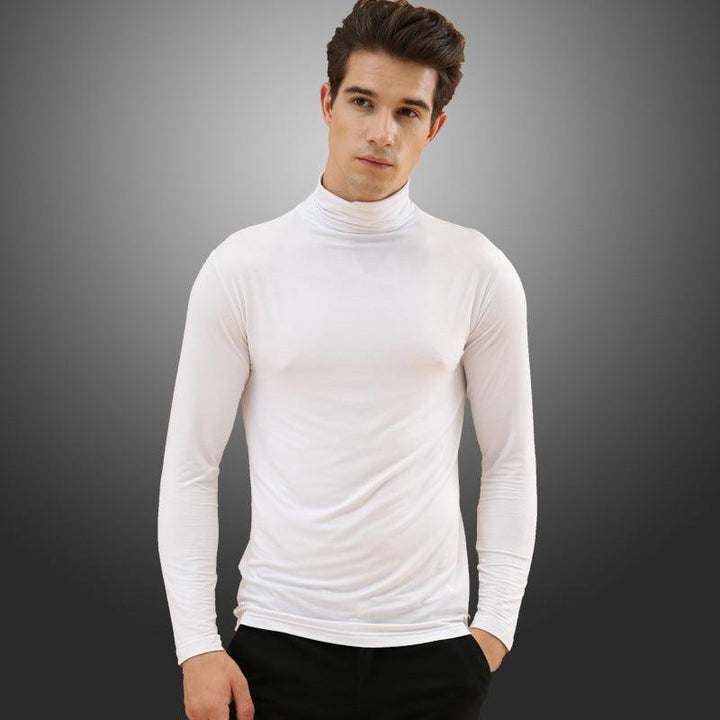 Men's high neck lapel thermal underwear - Mamofa Global Store