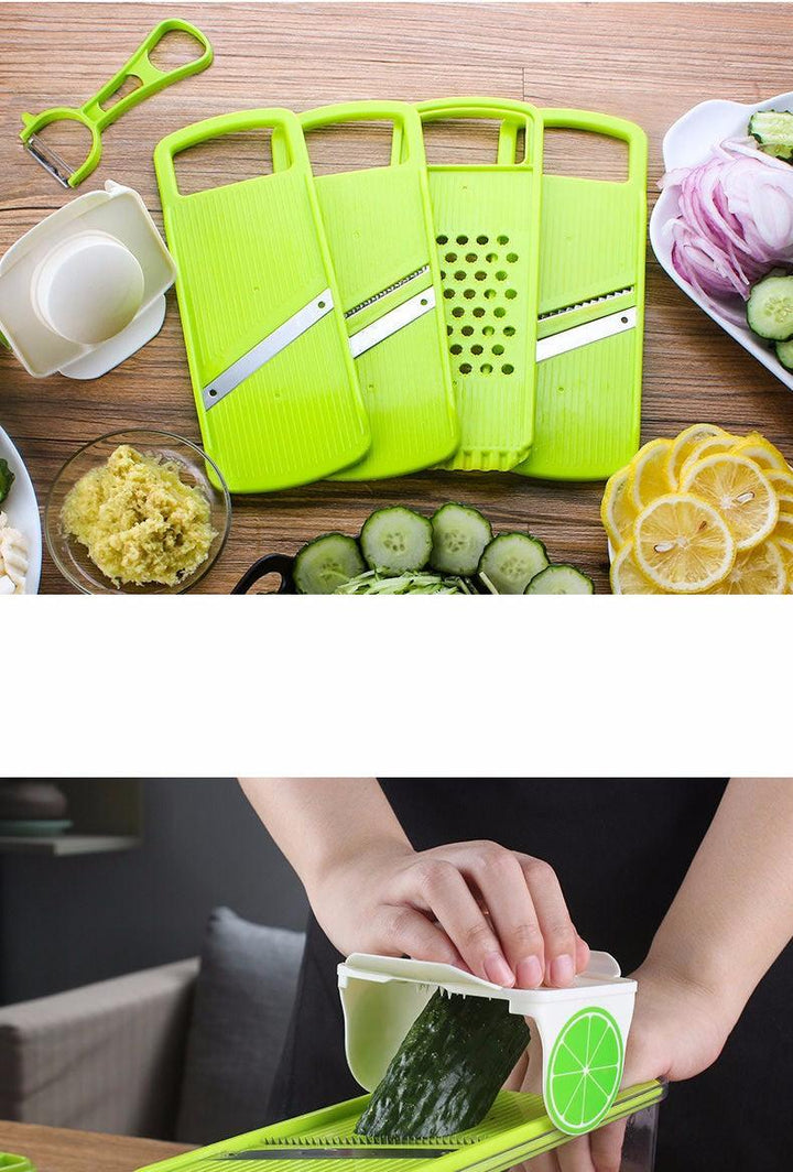 mulit-fuction kitchen tools vegetable carrot cucumber slicer grater wave cutter - Mamofa Global Store