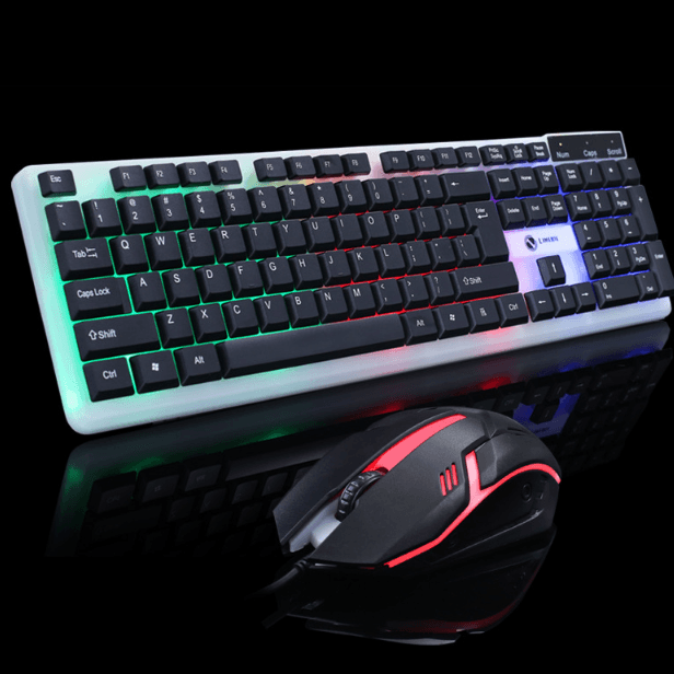 Backlit keyboard and mouse - Mamofa Global Store