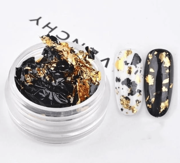 Nail tin foil fragment nail jewelry - Mamofa Global Store