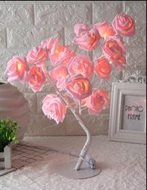 LED Tree Lamp Rose Small Tree Lamp Modeling Lamp Table Lamp - Mamofa Global Store