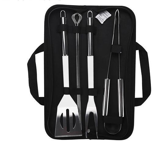 Premium 10-Piece Stainless Steel BBQ Barbecue Tools Set - Mamofa Global Store