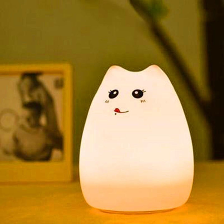 Silicone Touch Sensor LED Night Light For Children Baby Kids - Mamofa Global Store