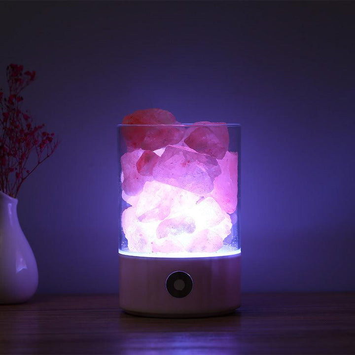 USB Crystal Light Himalayan Salt LED Lamp - Mamofa Global Store