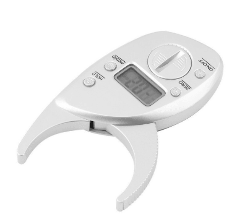 Digital Body Fat Caliper Skinfold Caliper LCD Display Analyzer Tape Measure Pack Slimming Scales Loss Weight Anti-slip Handle - Mamofa Global Store