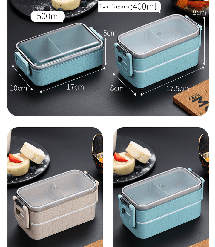 Healthy Material Microwave Dinnerware Lunch Box - Mamofa Global Store