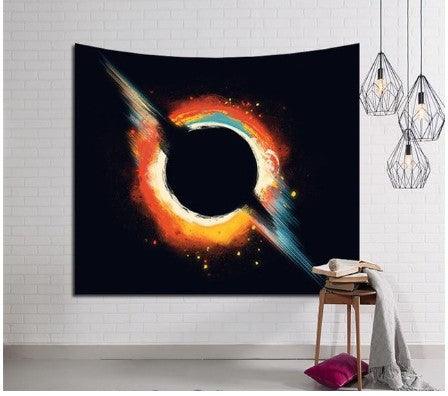 Galaxy Hanging Wall Tapestry Hippie Retro Home Decor Yoga Beach Mat - Mamofa Global Store