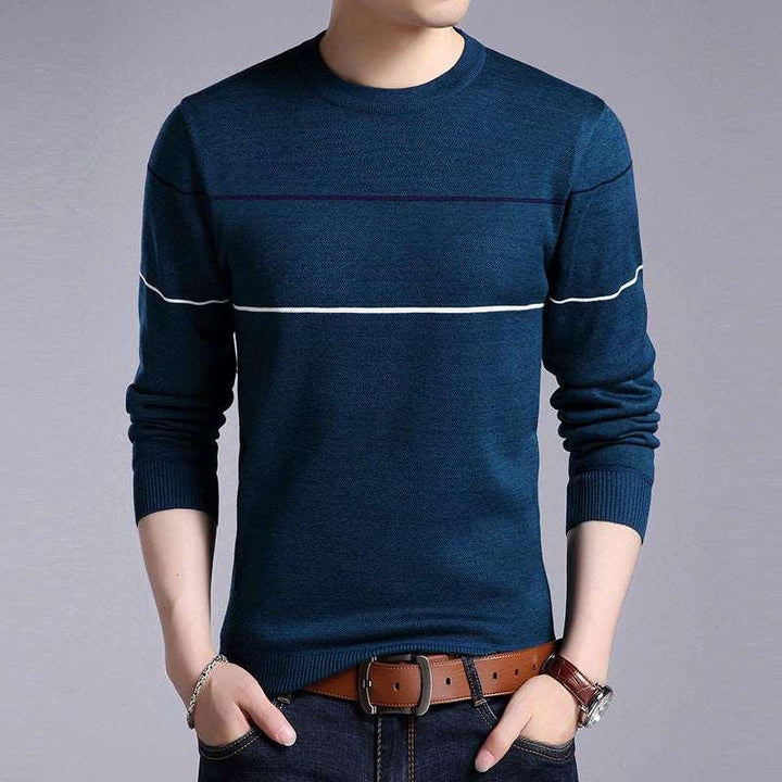 Men's Plush warm knit sweater - Mamofa Global Store