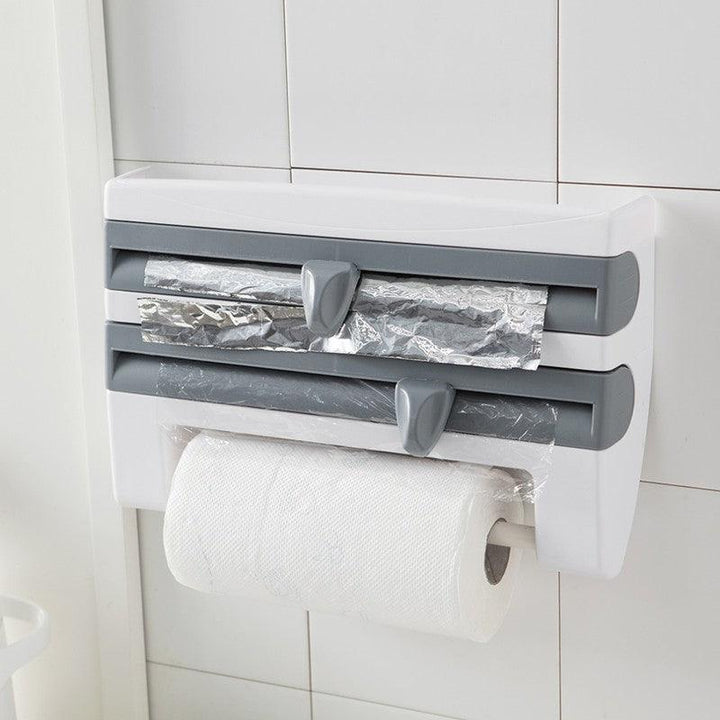 4-In-1 Kitchen Roll Holder Dispenser - Mamofa Global Store