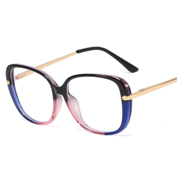 Large frame glasses frame myopia glasses - Mamofa Global Store