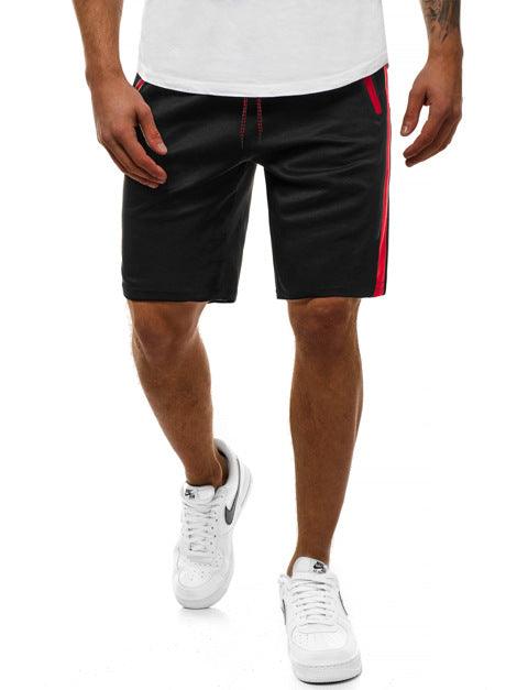 Men's Fashion Casual Plus Size Color Matching Shorts - Mamofa Global Store